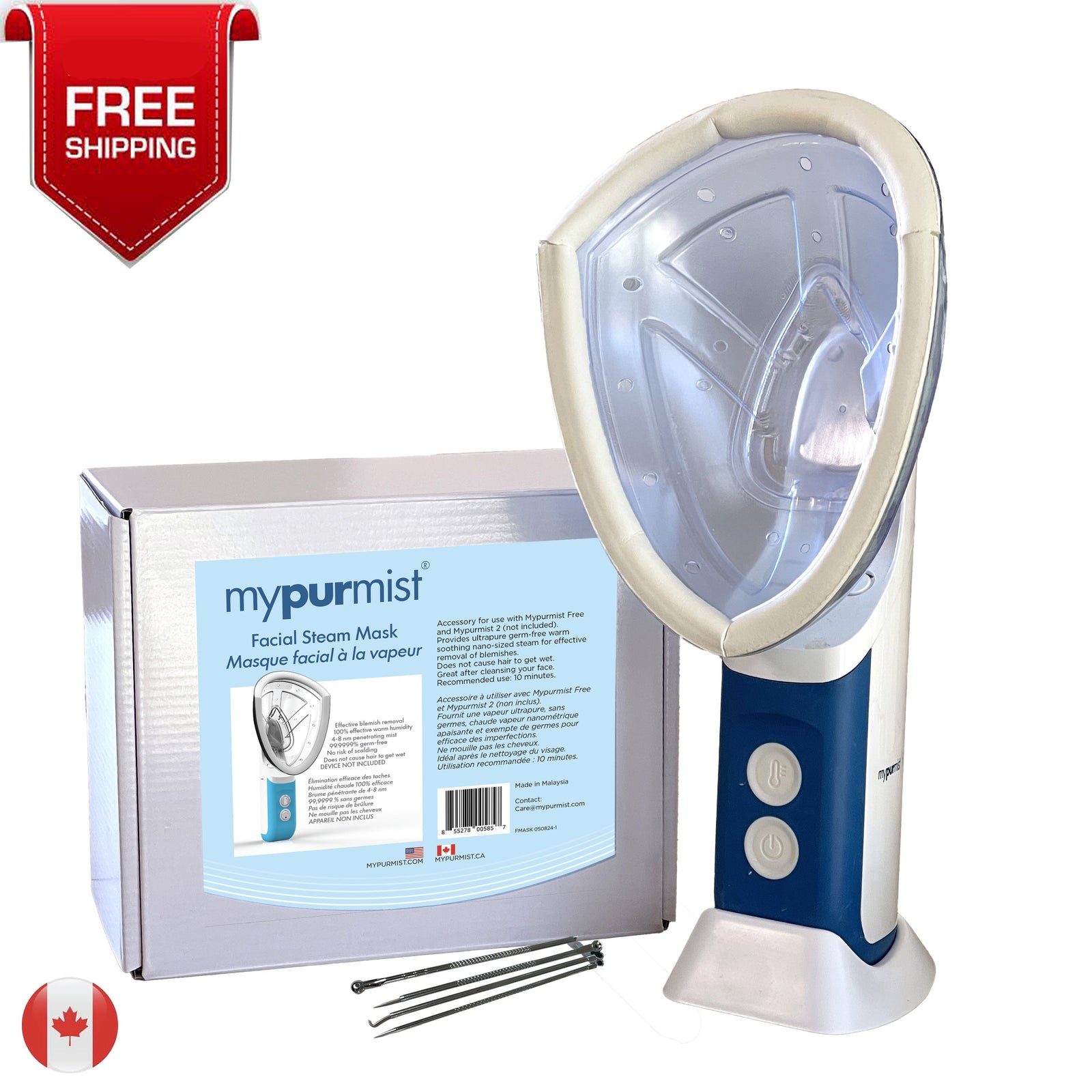 Mypurmist Facial Steam Mask - Accessory