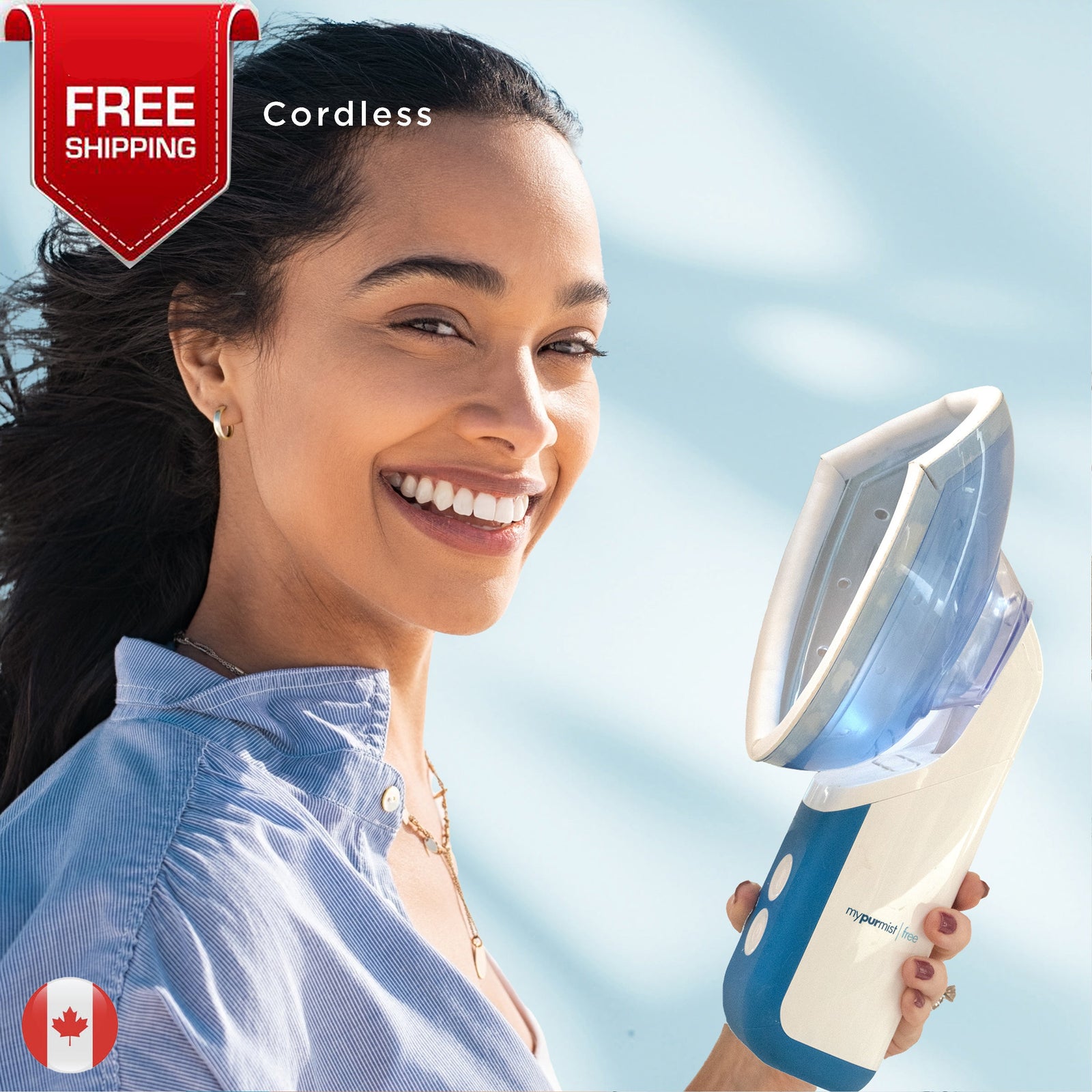 Mypurmist Free Cordless Ultrapure Facial Steamer