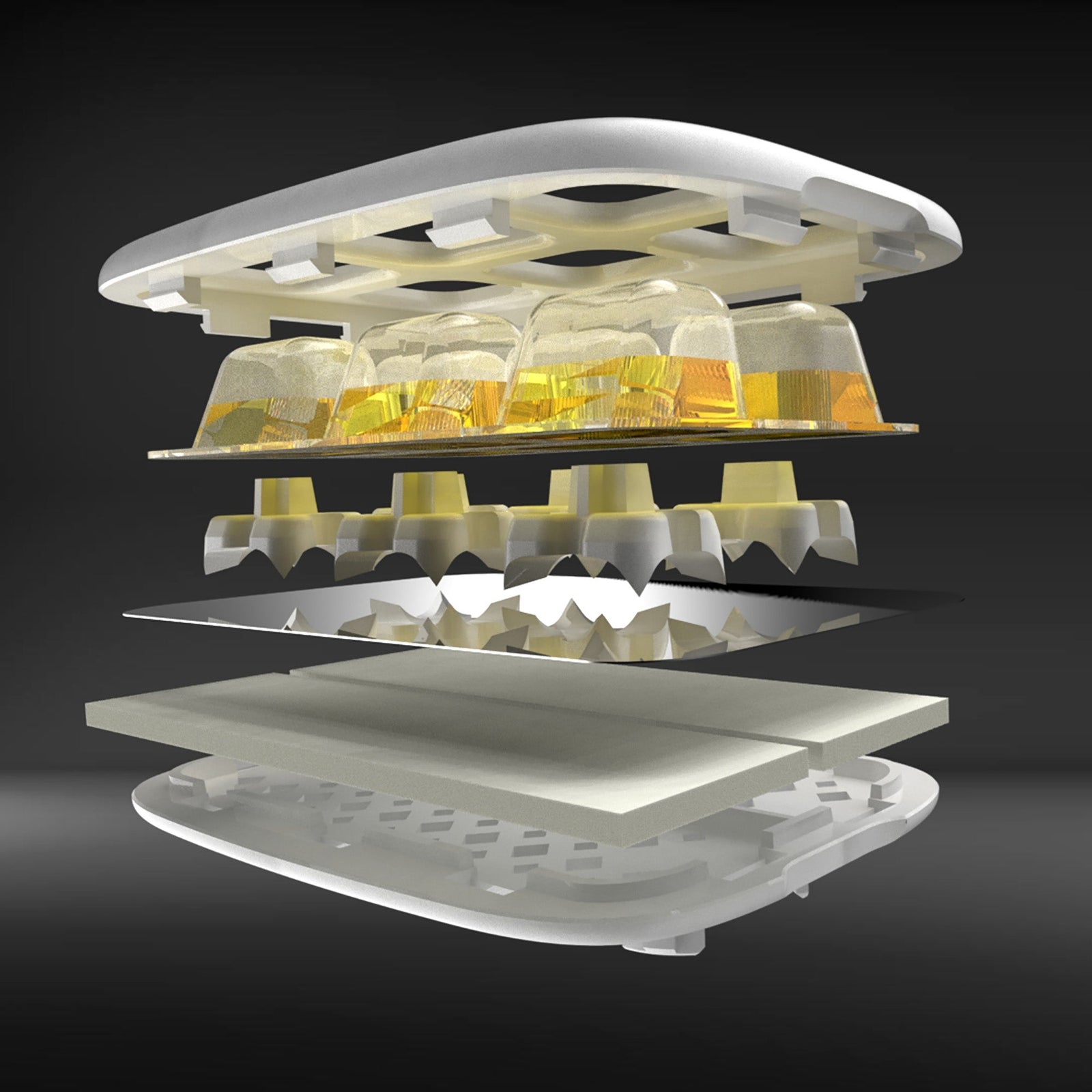 mypurmist free cordless steam inhaler scentpad accessory exploded diagram