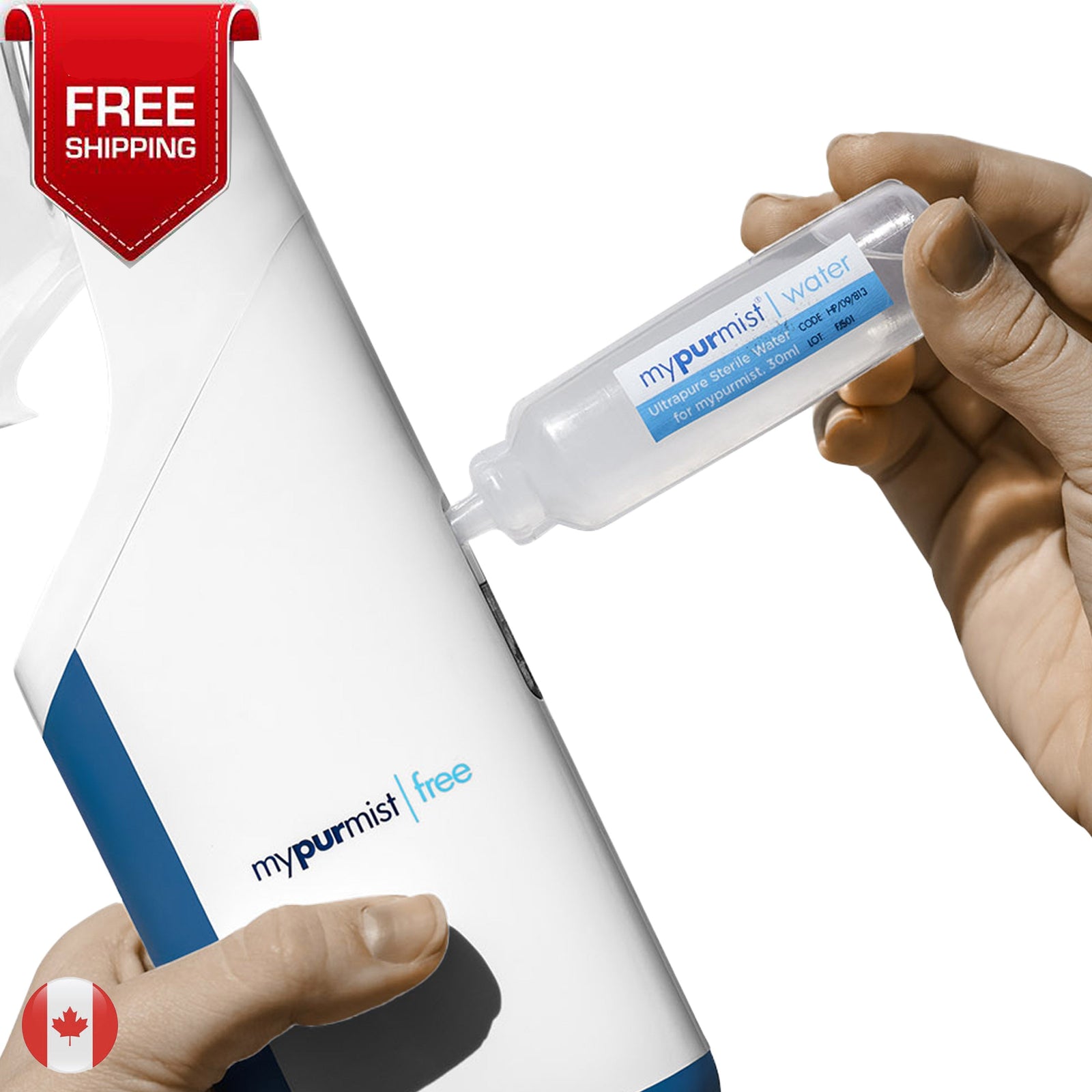 Mypurmist® Ultrapure Sterile Water - 20 refills | 100 sessions - Add to Device Purchase