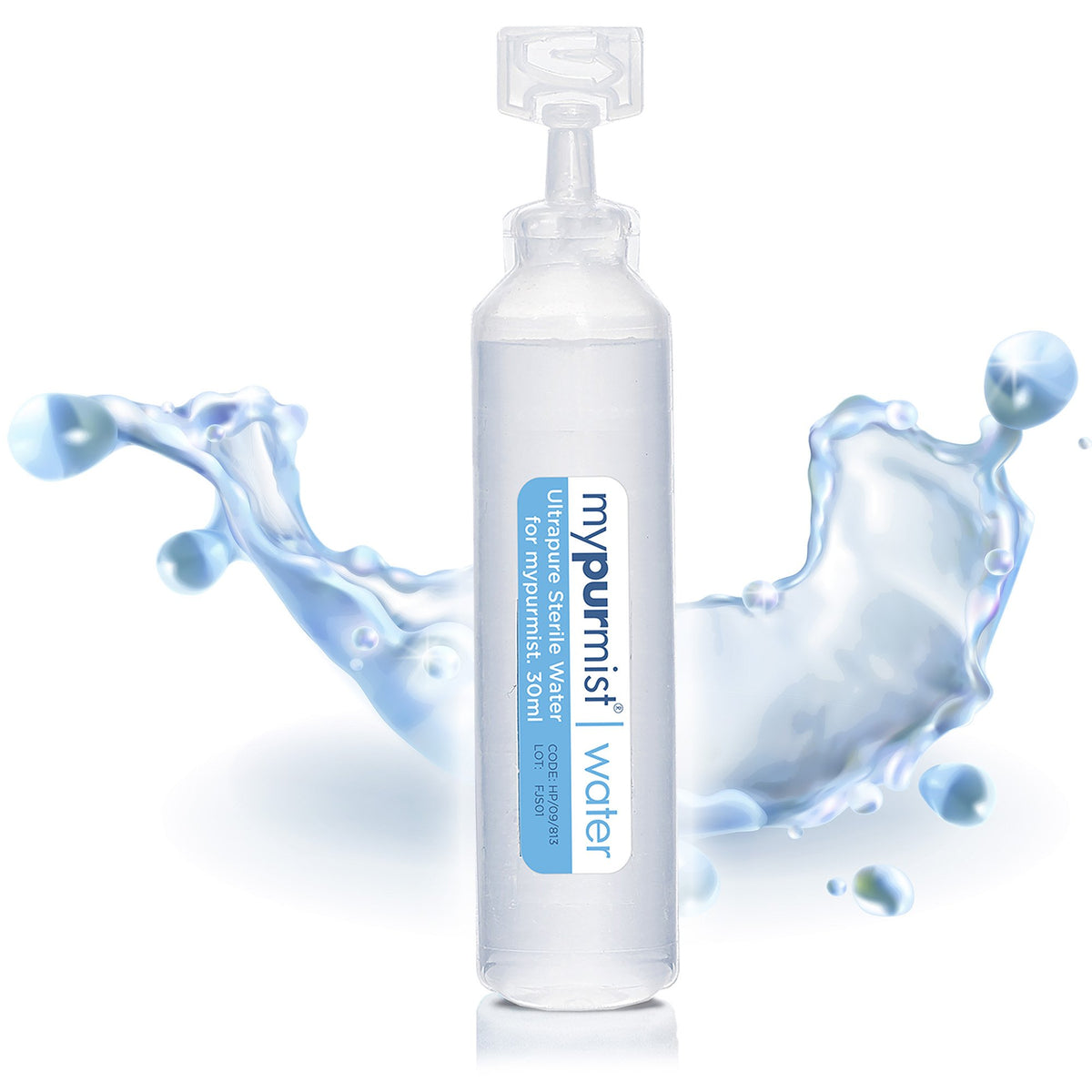 mypurmist ultrapure sterile water refill